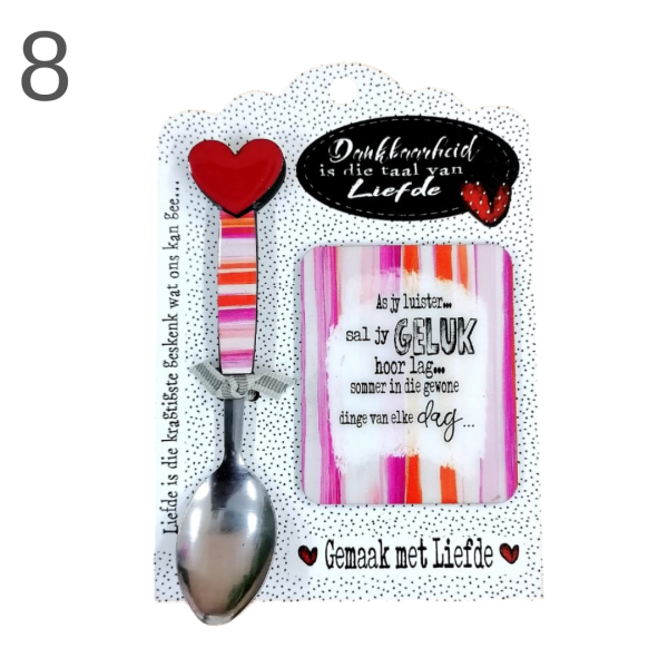 Blossom Teaspoon & Magnet Combo - (Various) - Image 8