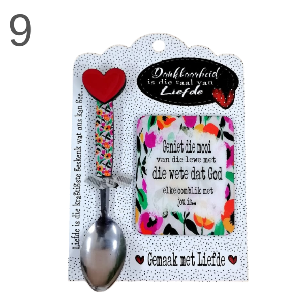 Blossom Teaspoon & Magnet Combo - (Various) - Image 9